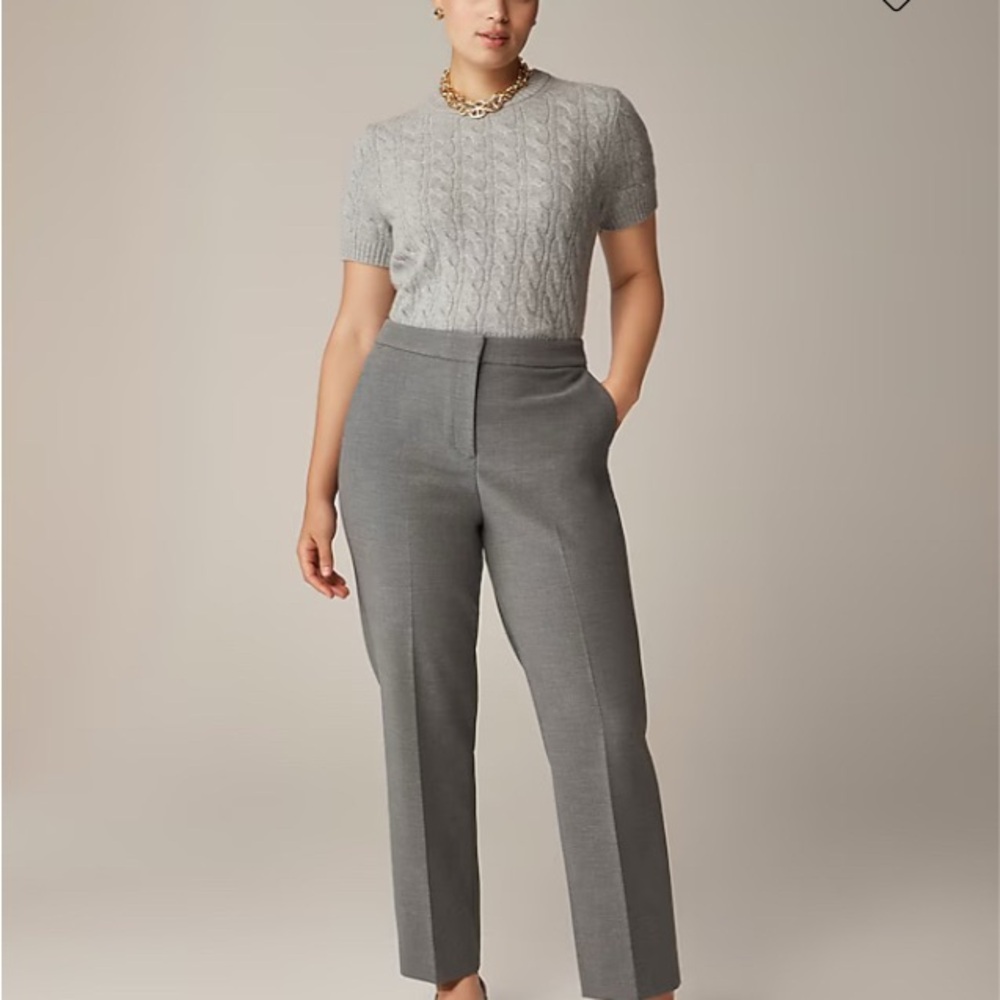 Jcrew Kate straight leg pants in four way stretch